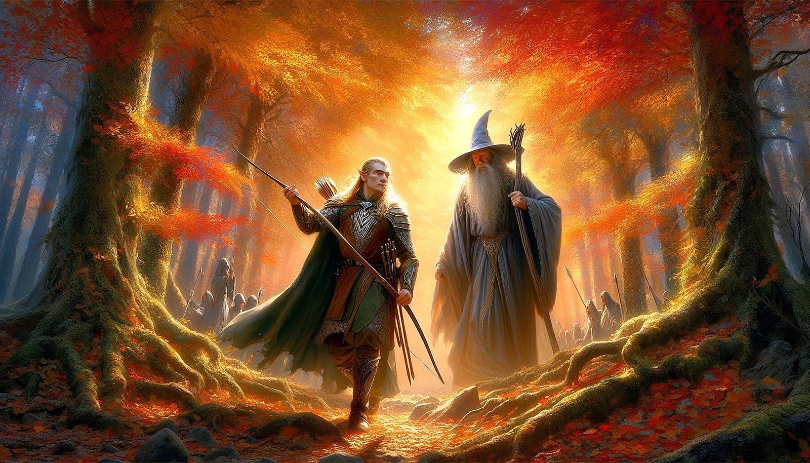 Autumn in the Woods Other.