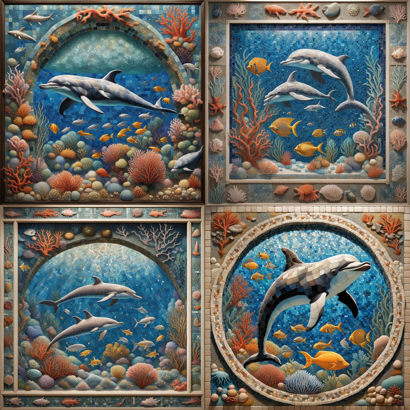 Mosaic underwater dream