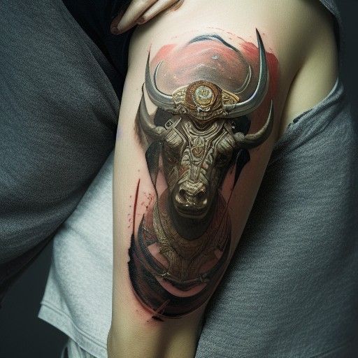 27 Elegant Taurus Tattoos On Neck