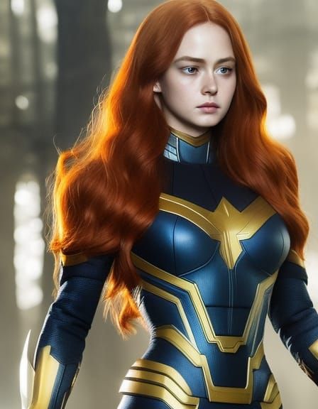 Sadie Sink as Jean Grey 112