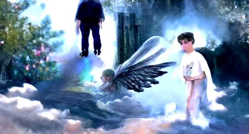 Boy suicide to meet an angel