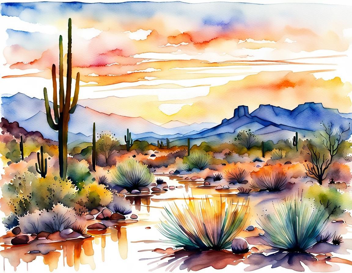 Desert landscape