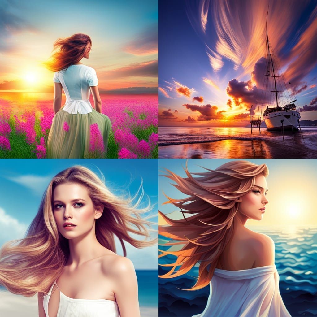 Cool summer breeze