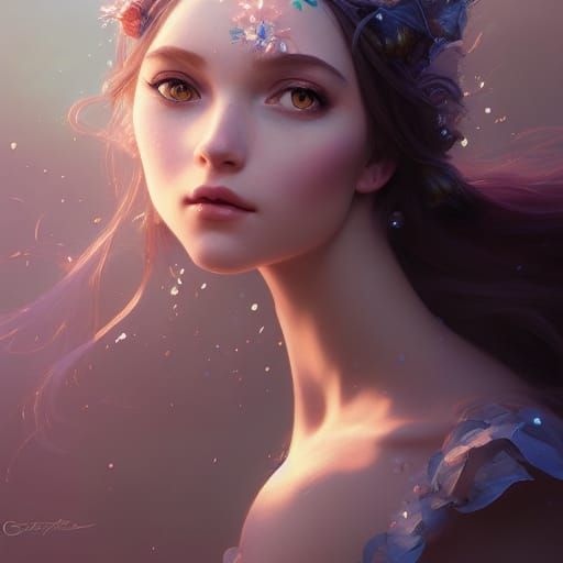 Whimsical Fairy girl
