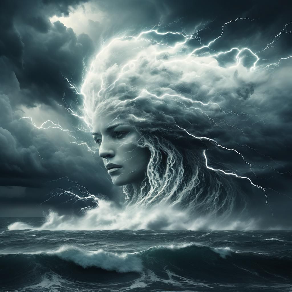 the fury of the wind  by @Jorge