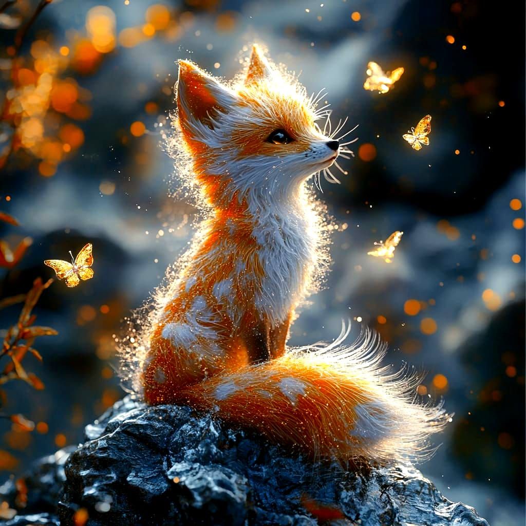 Snowflake & Her Flying Friends