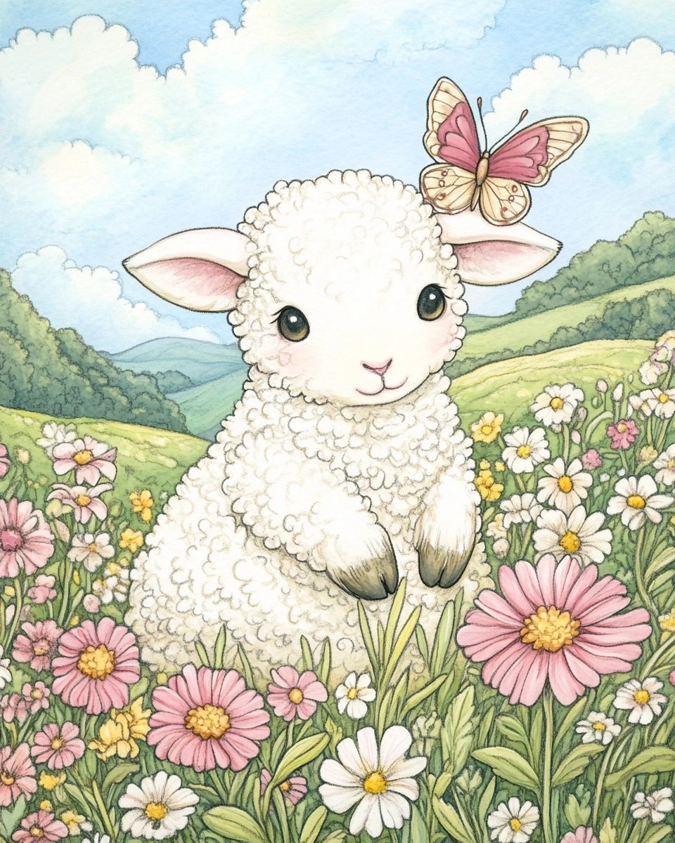 Cute Lamb
