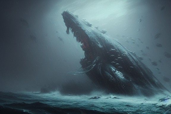 Horror of the deep sea