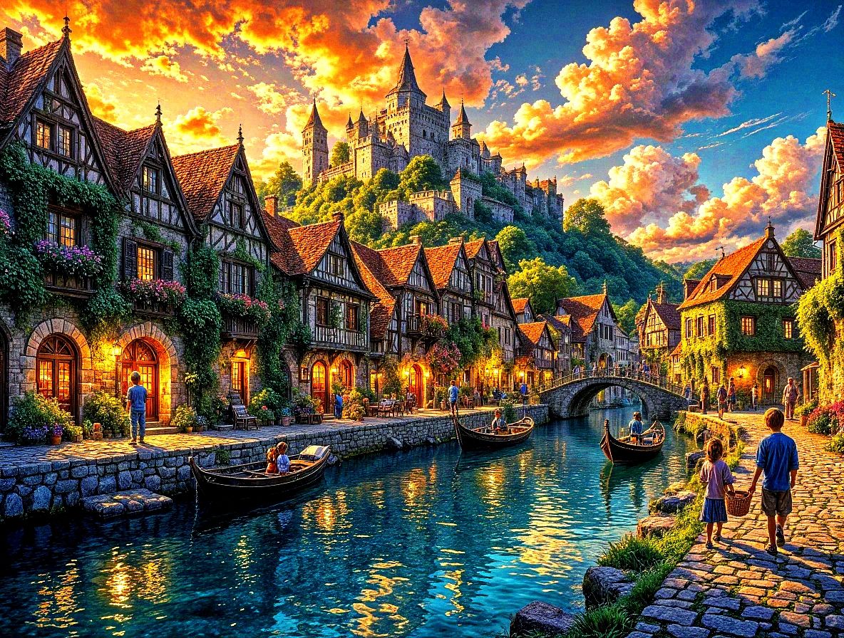 The sun always shines in the city of happiness...  by @ANNA R