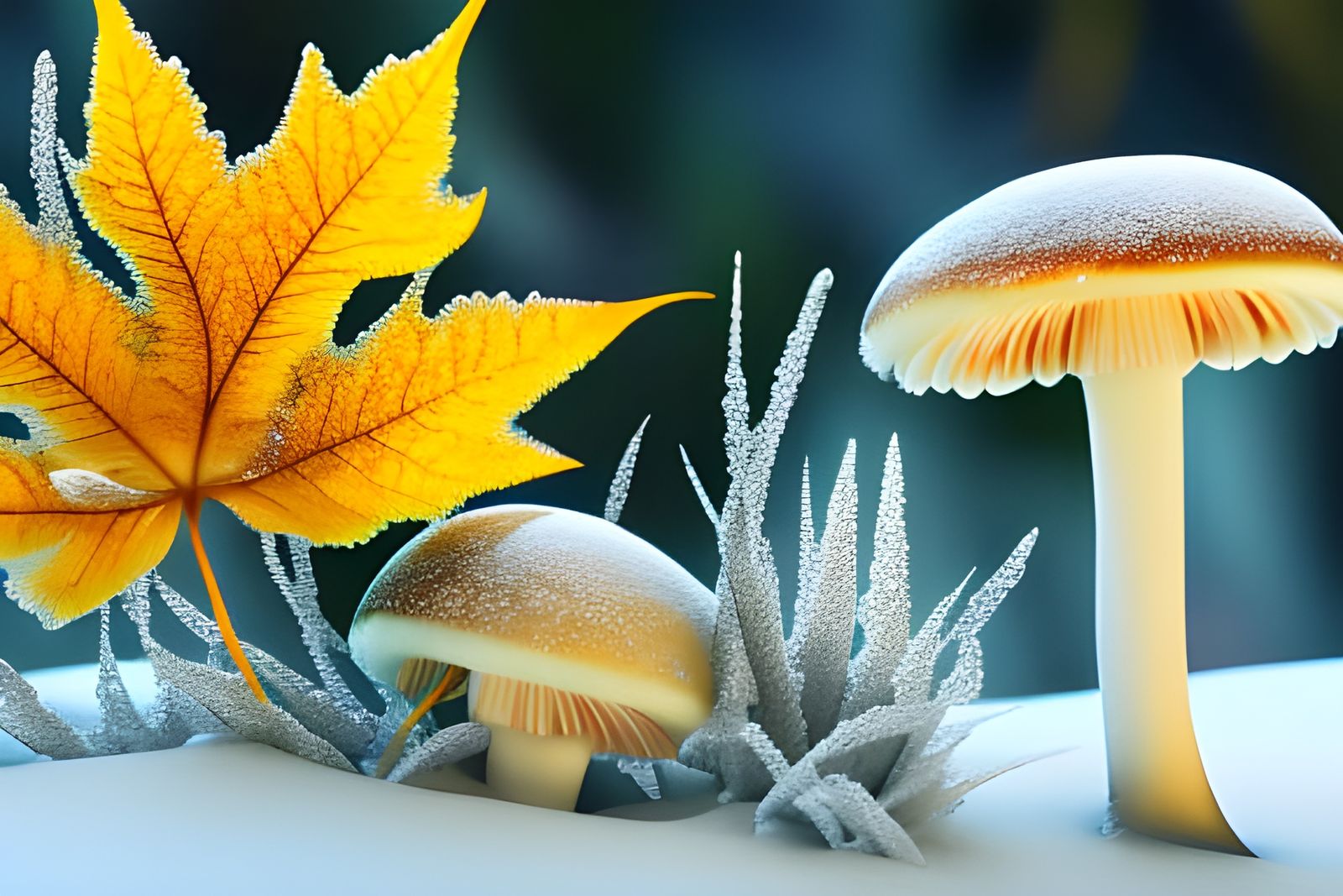 Goodbye autumn, welcome winter!  by @Lucy