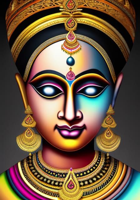 India culture artwork designed pattern designed painting dig...