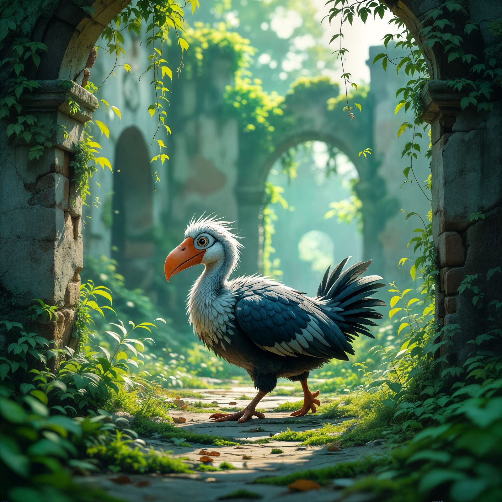 The majestic dodo  by @Laevos