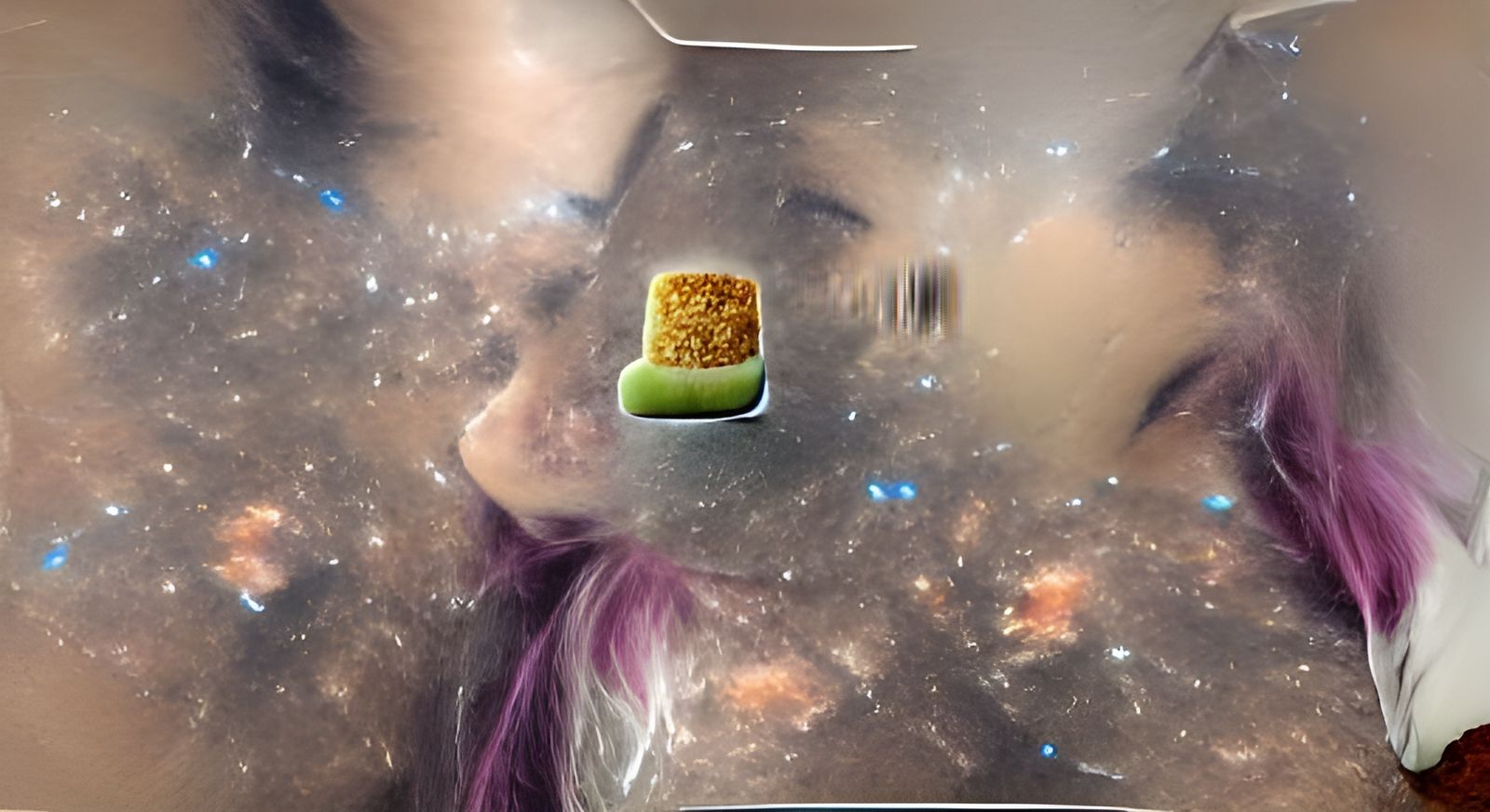 she needs to give me a crouton of space