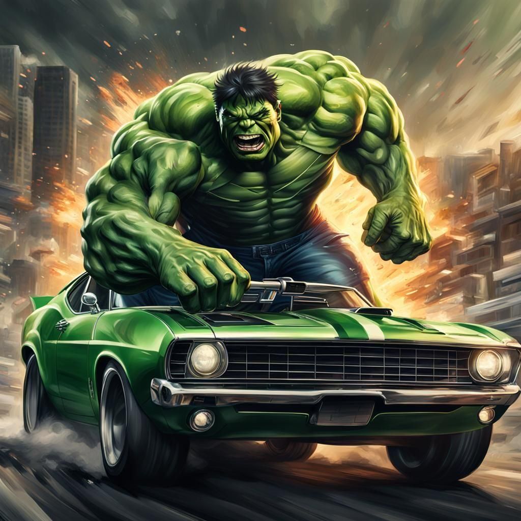 The HULK  - My fav Movie Character   by @AndersArt