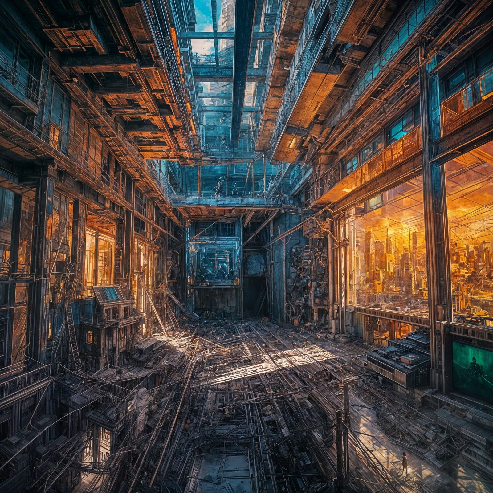 Dystopian Underground Vibes