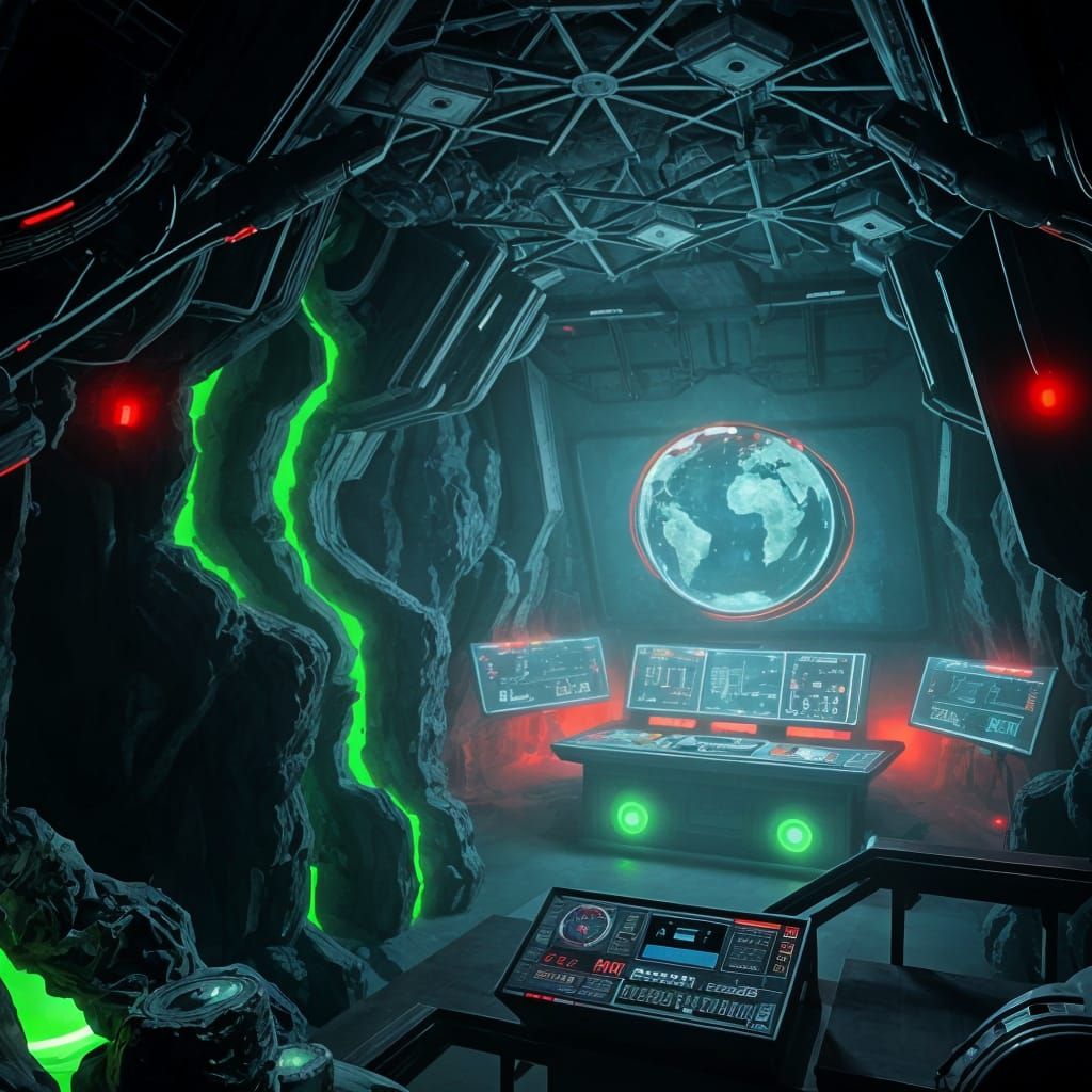 Supervillain Hideout  by @Dom Jesus