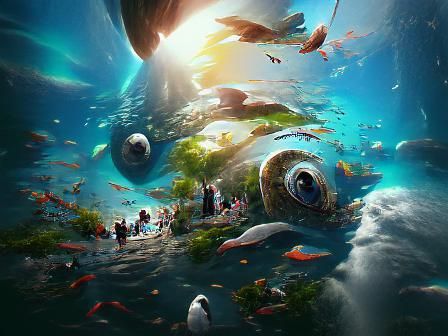 The sea water world(sea life)