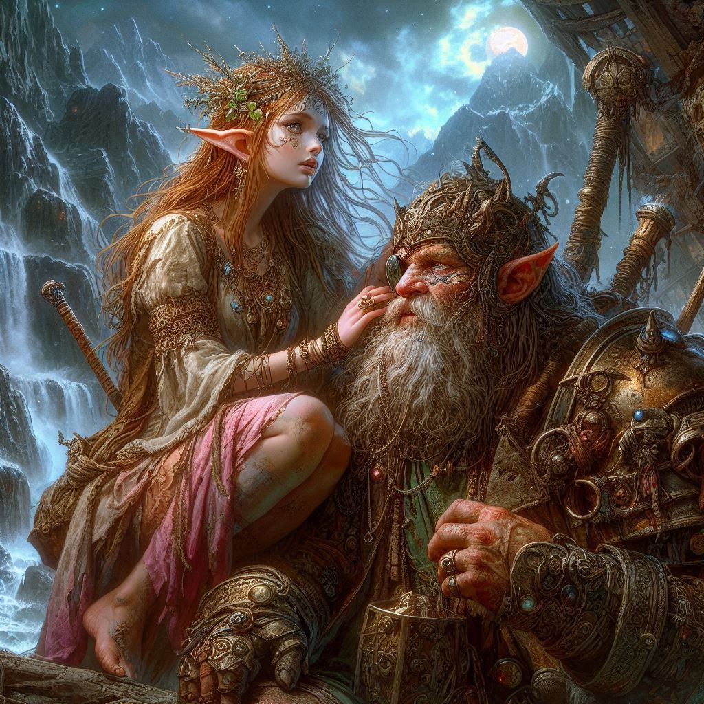 Elf and Dwarf