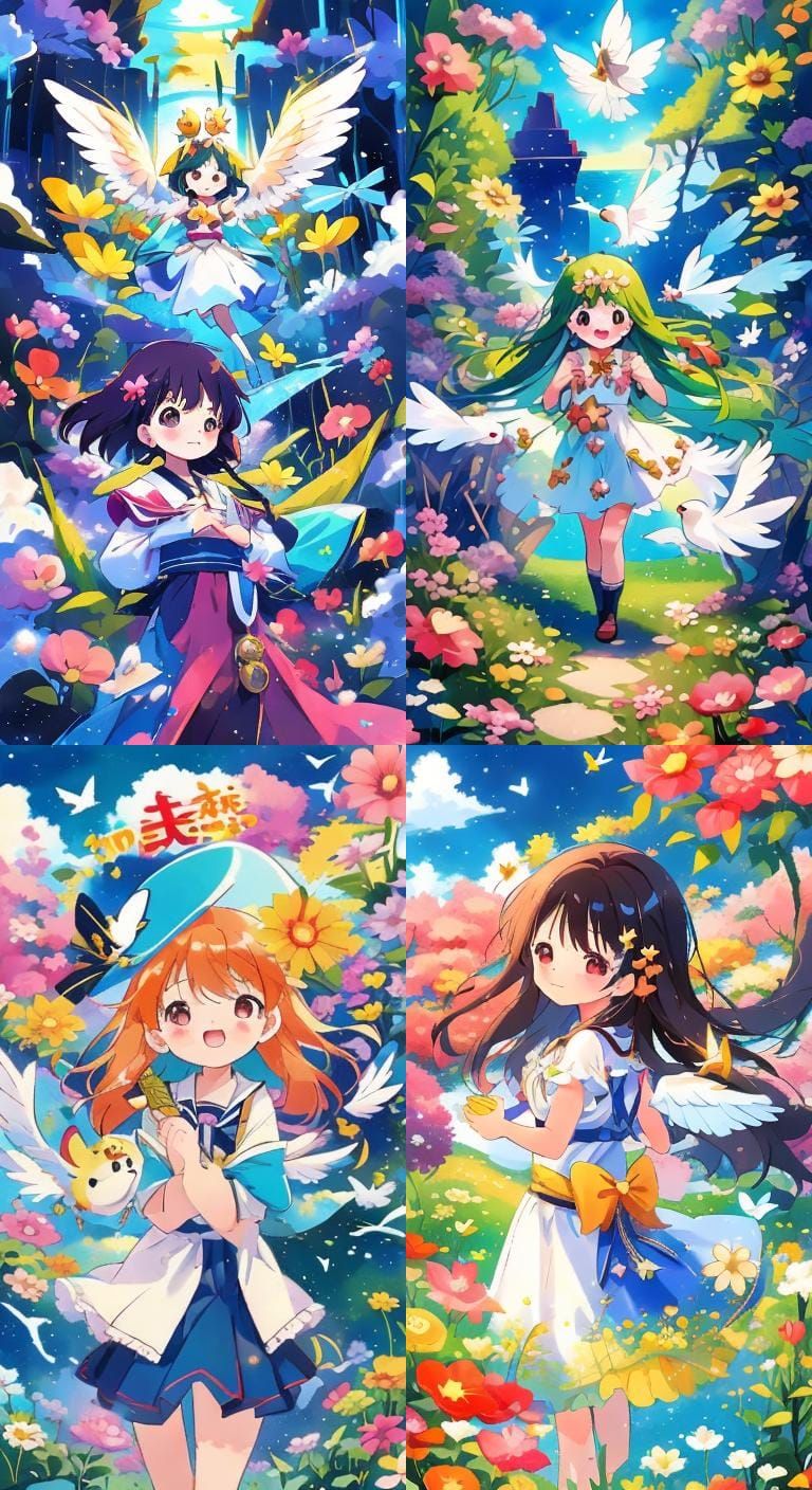 Little Ones in Heaven