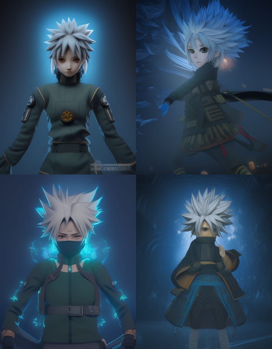 kakashi hatake from naruto, Stable Diffusion