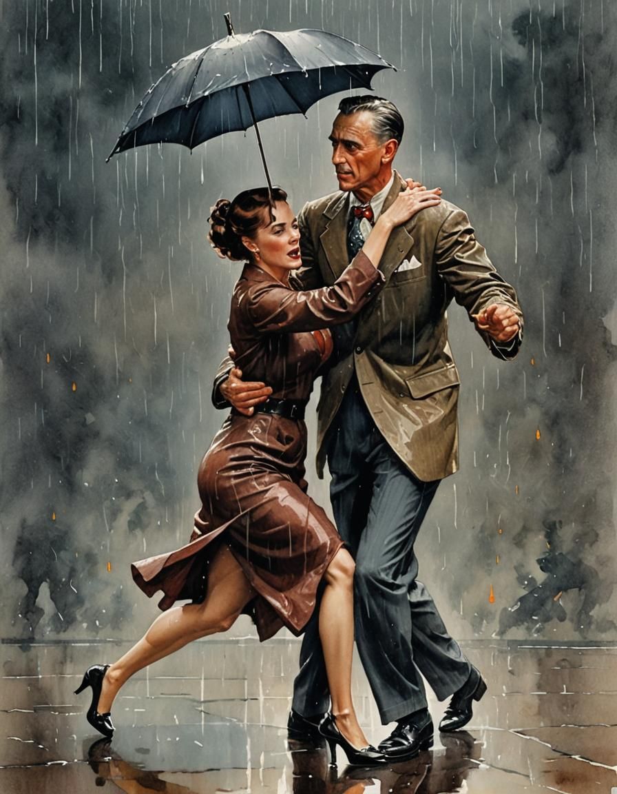 Dancing in the rain