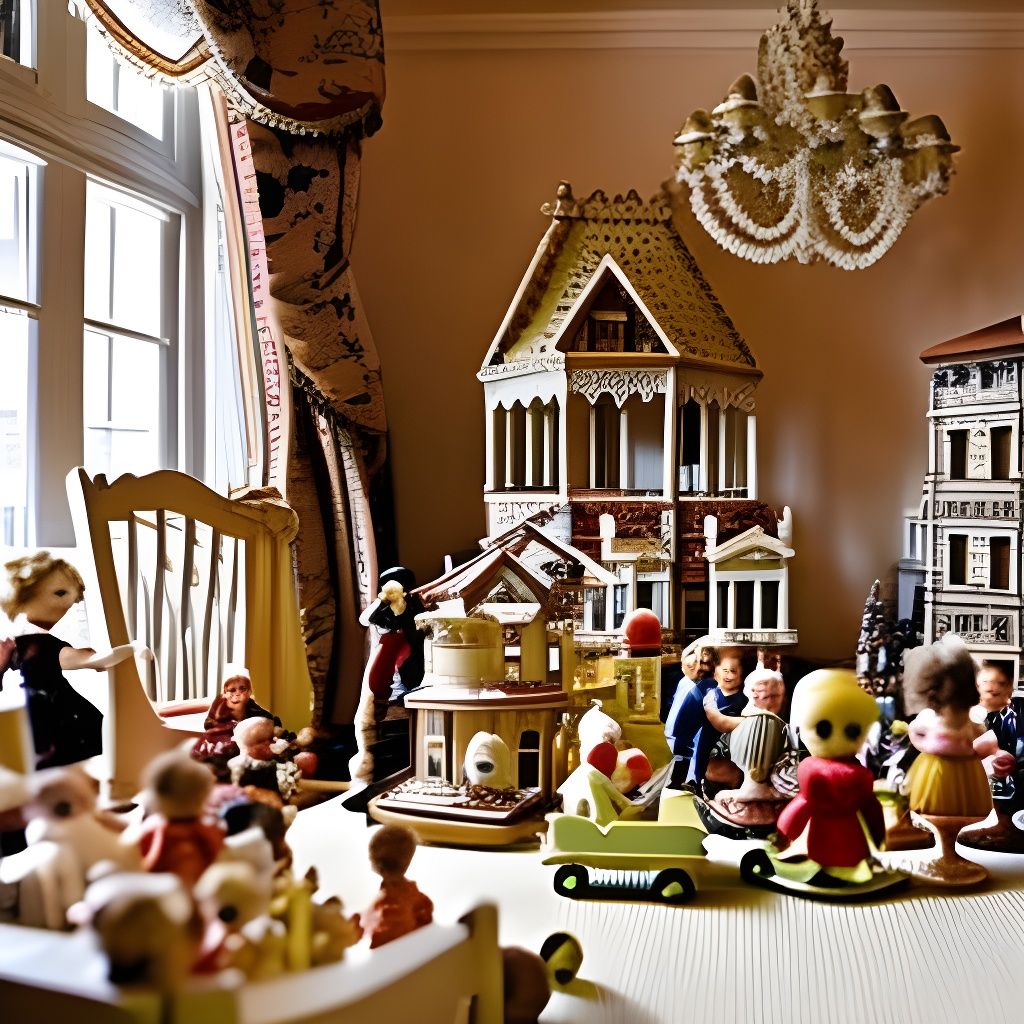 Victorian Dolls House Nursery