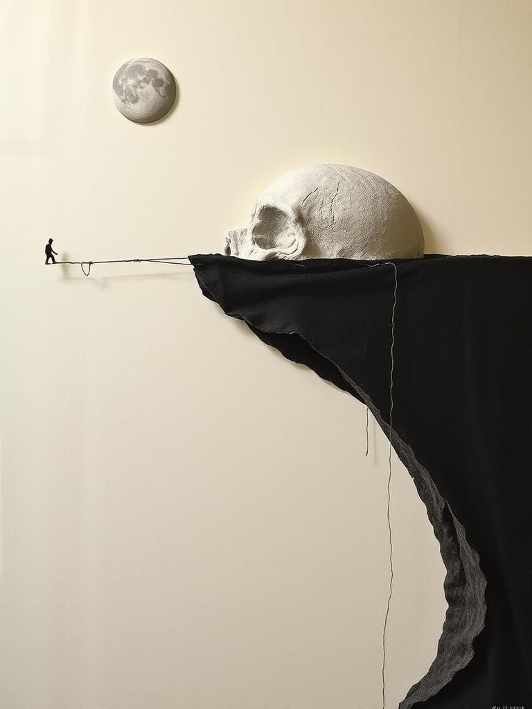 Surrealist Sculpture Inspired by Ernst and Klee