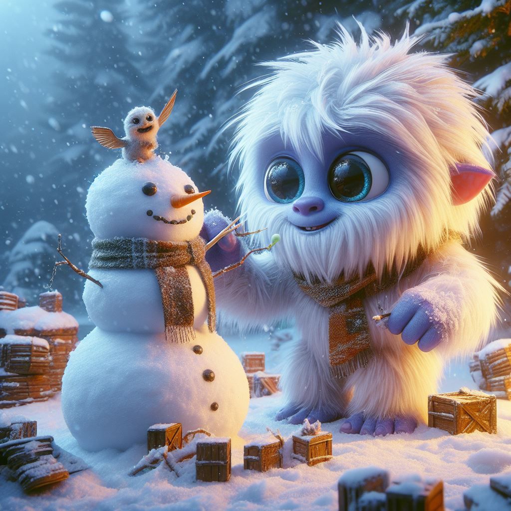 Little Yeti: Do you wanna build a snowman?