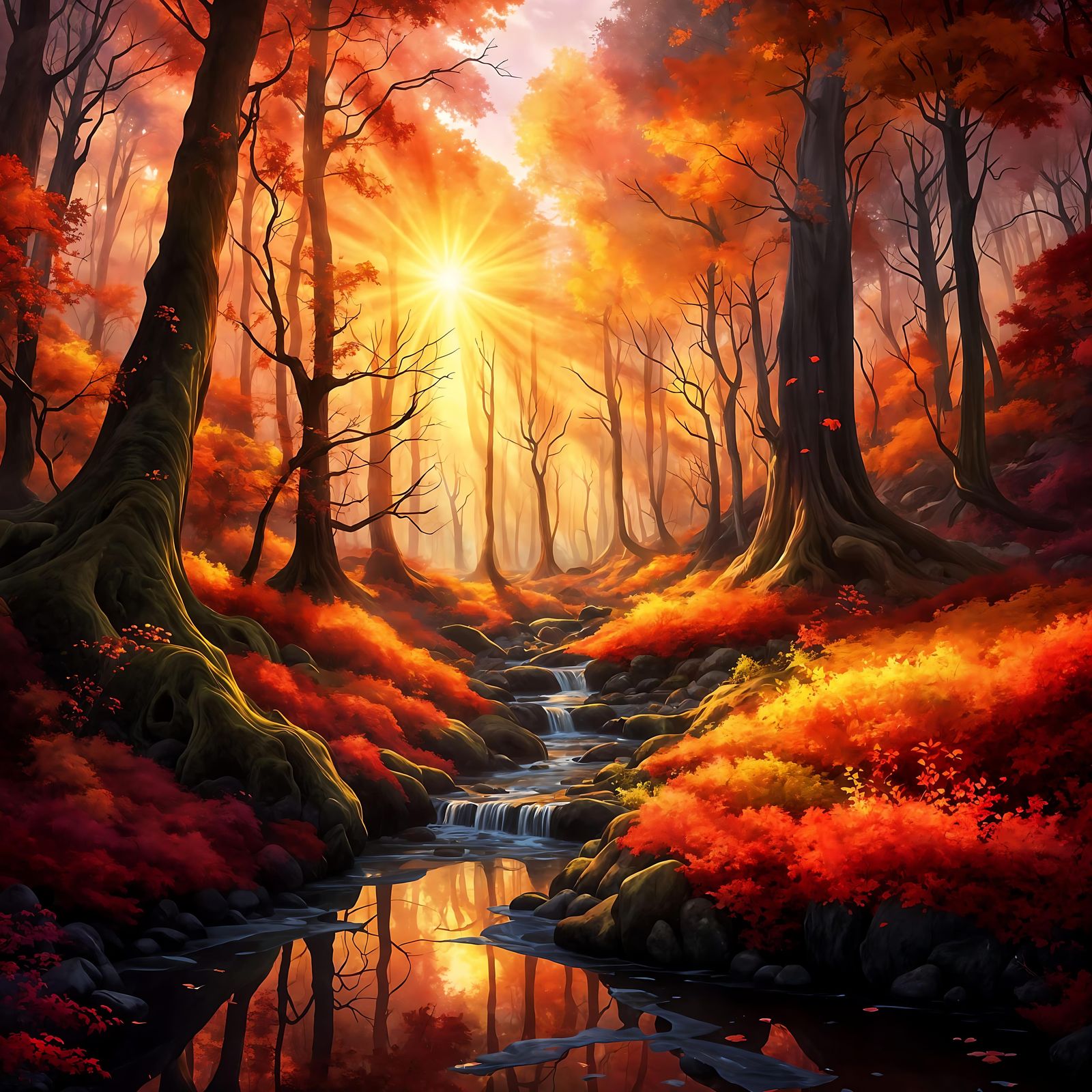 Autumn Breeze  by @Yoctocore