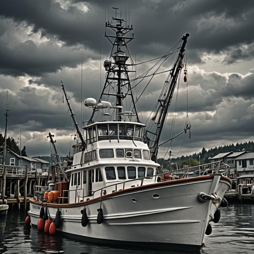 Modern Fishing Boat