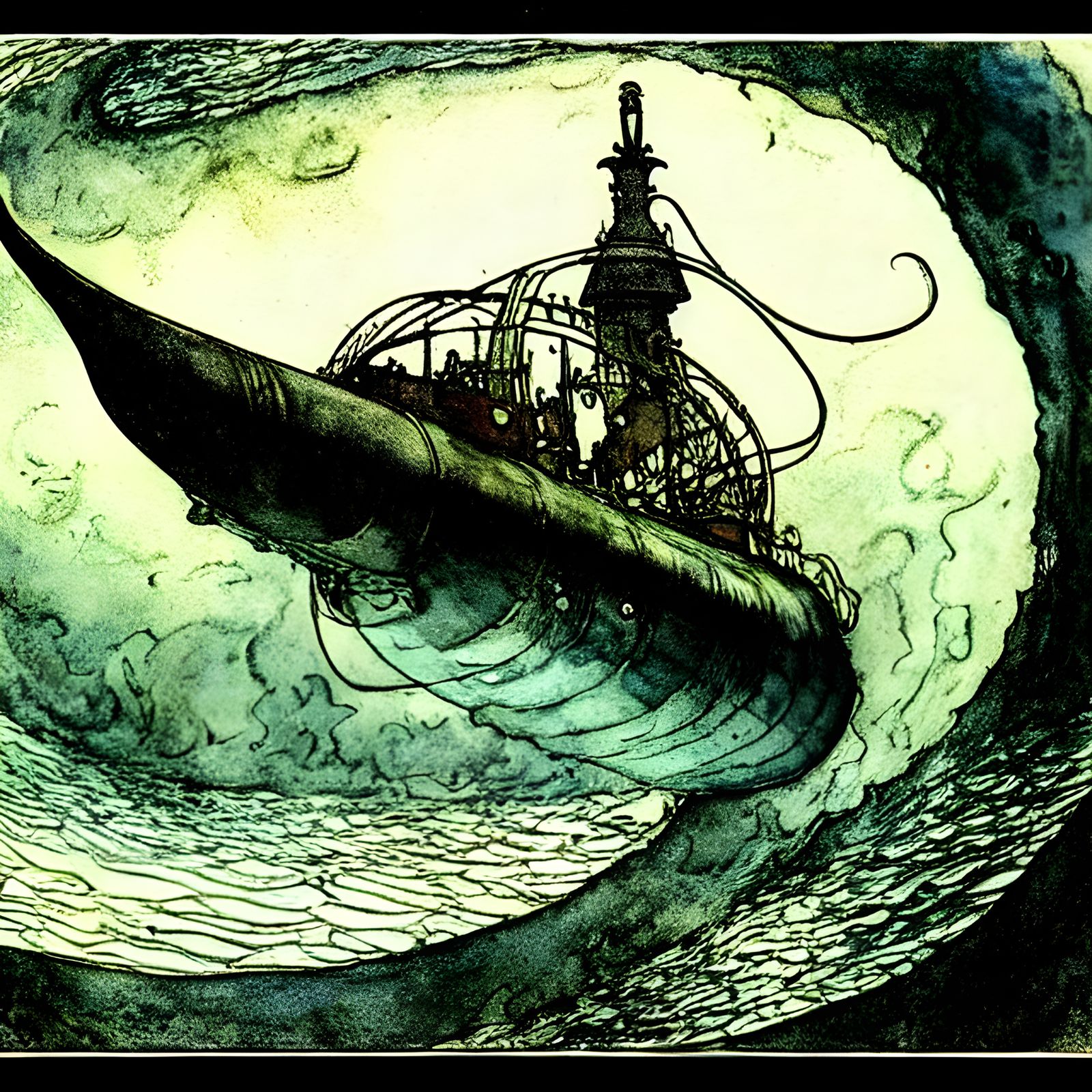 Captain Nemo's submarine the Nautilus