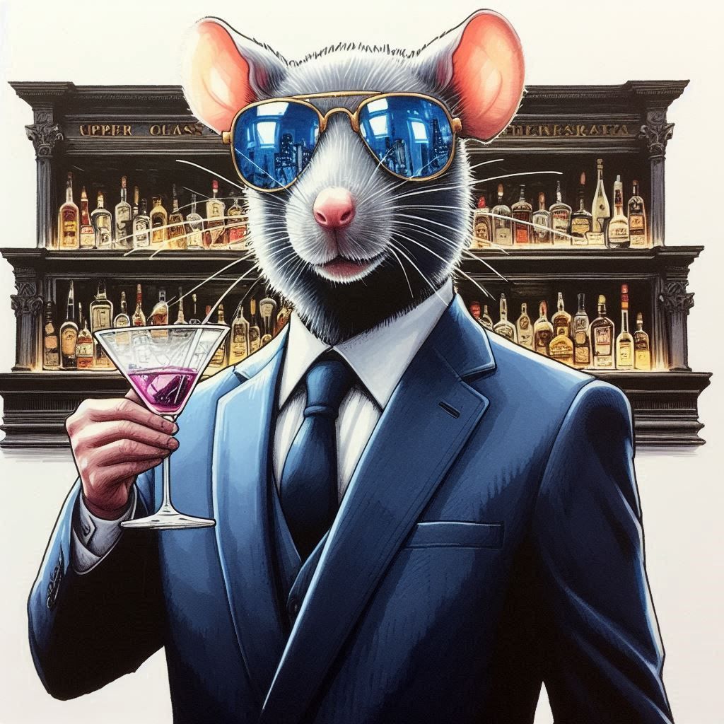 A Well Repected Rat About Town