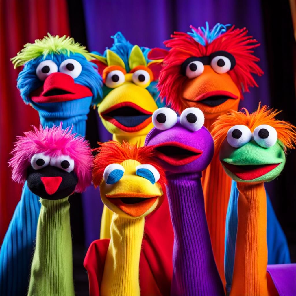 Sock Puppets
  by @Jenn