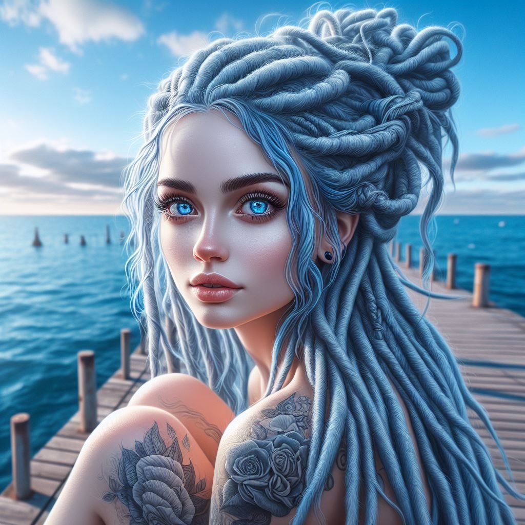 Cub Suntanning on the Dock