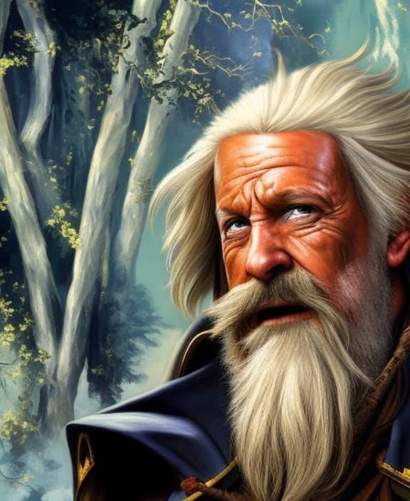 Wizard portrait - AI Generated Artwork - NightCafe Creator