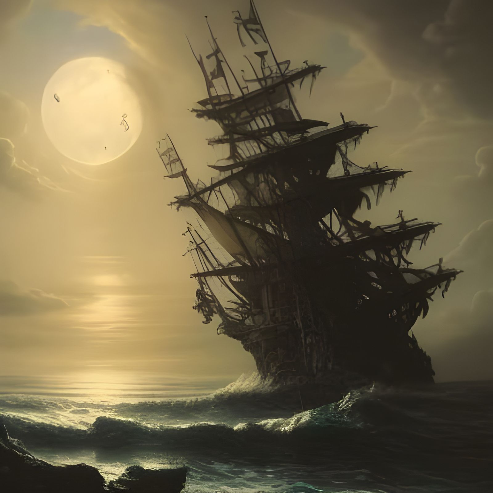 Haunted ship