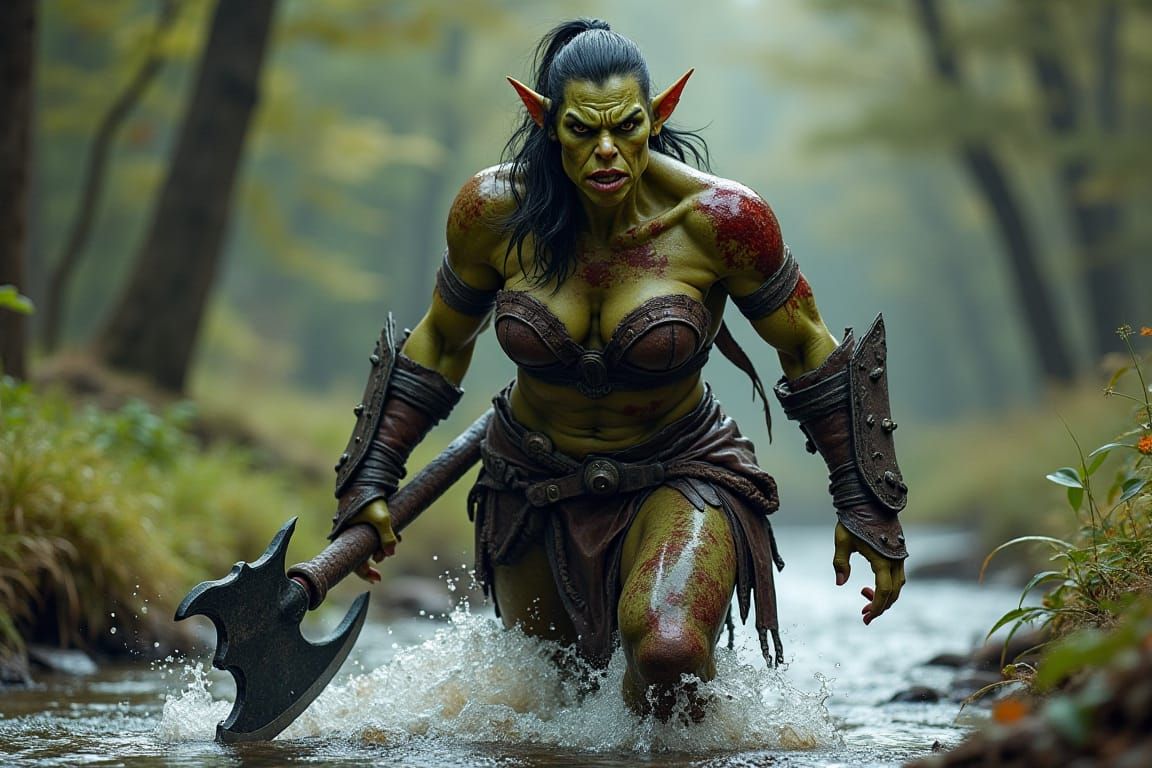 Female Orc Warrior