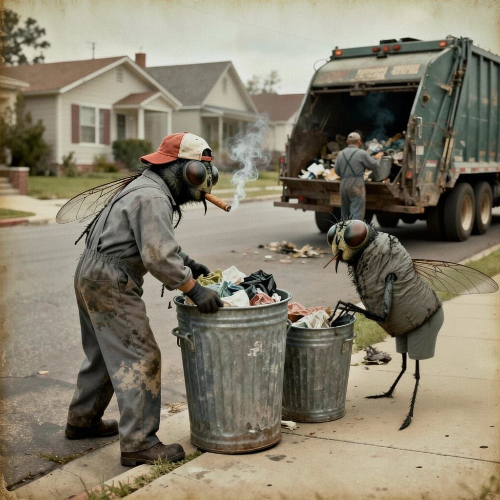 "Joe, this job makin' you hungry?" "OH YEAH!" "Me too!"