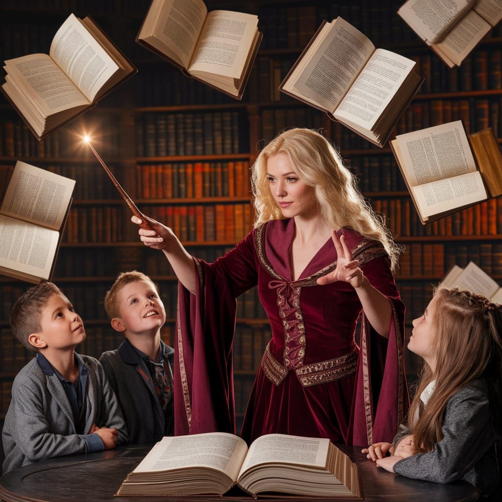 Teaching levitation spells