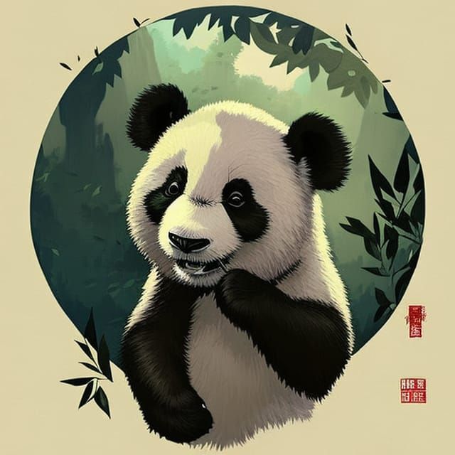 panda - AI Generated Artwork - NightCafe Creator