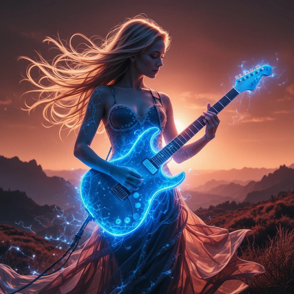 Tocando para un sueño azul