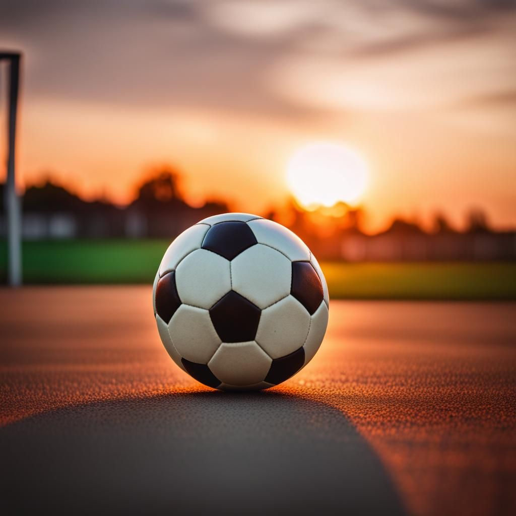 Soccer Sunset