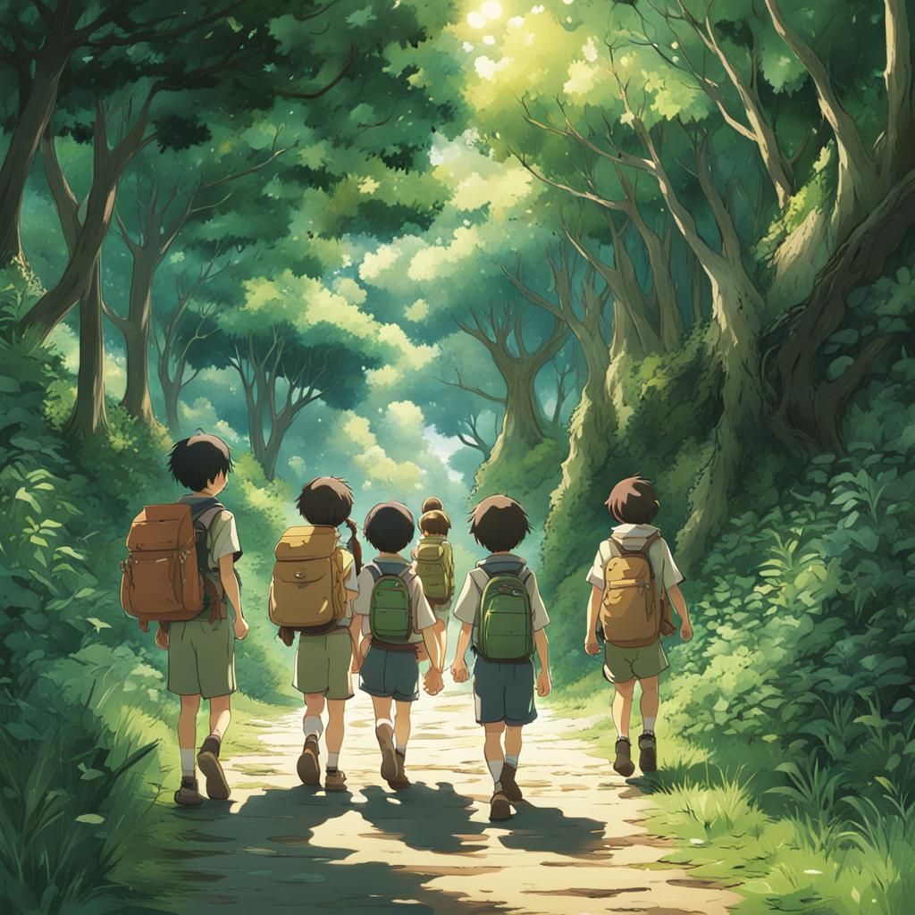 kids scouts travelling