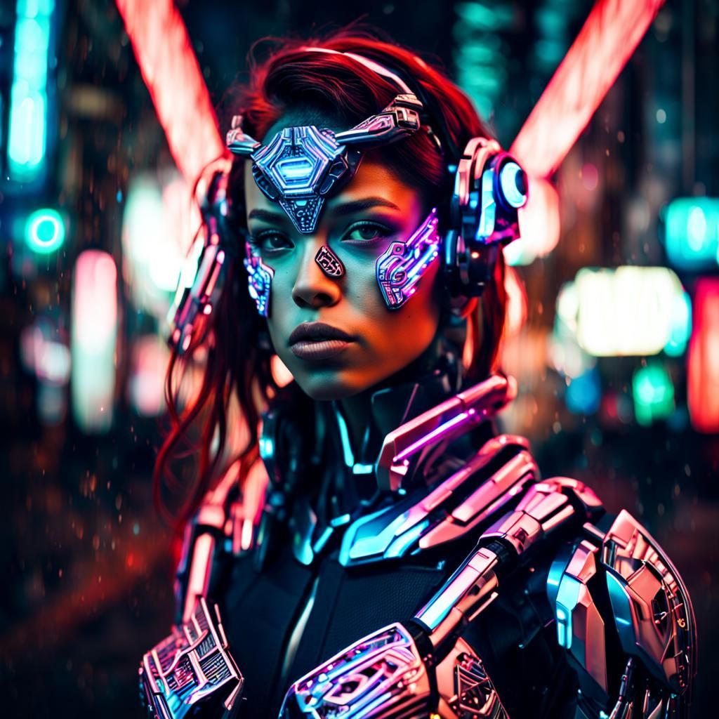 My 1st Cyborg! - AI Generated Artwork - NightCafe Creator