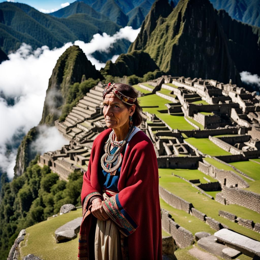 Resurrected Echoes: Time Travel to Machu Picchu, 1421 AD