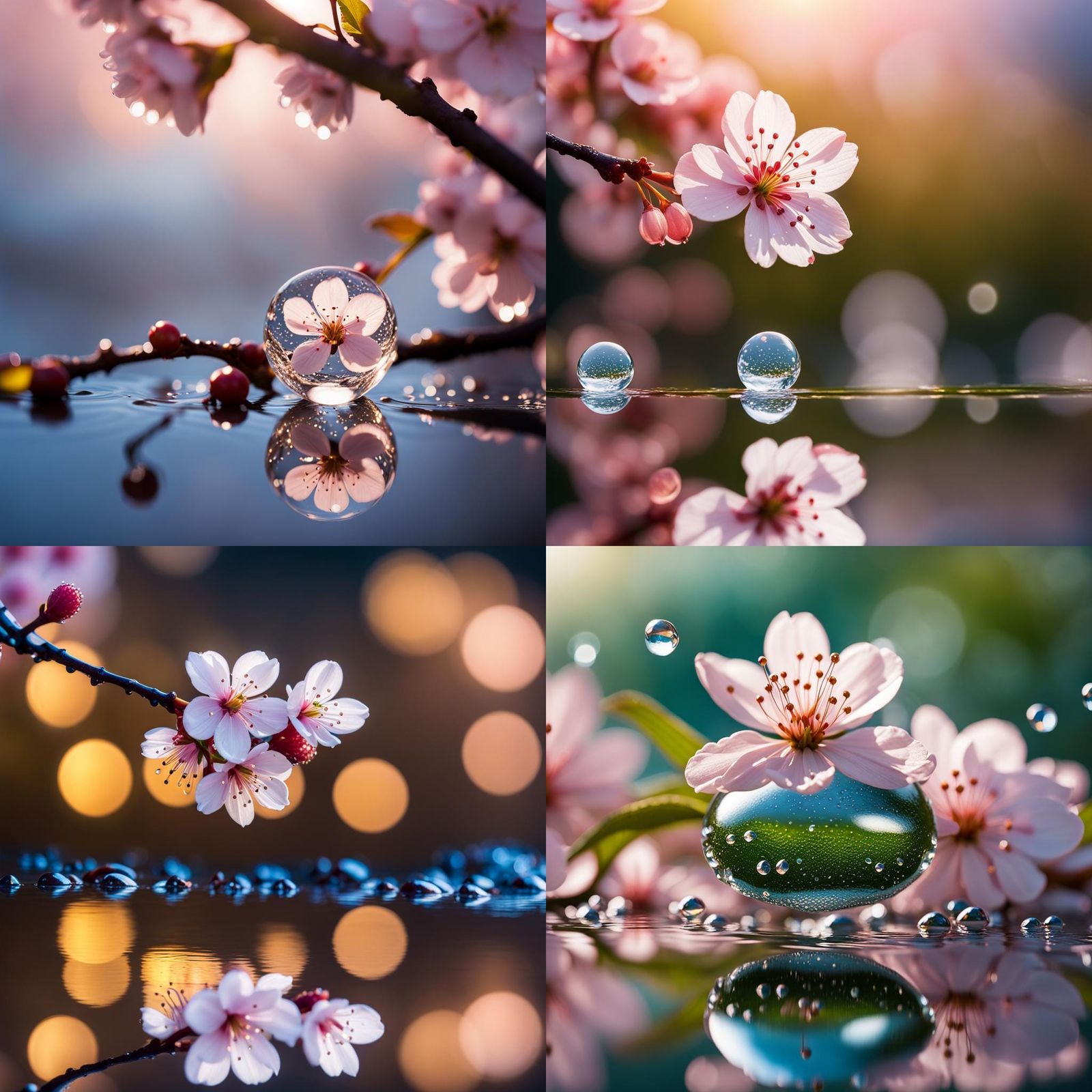 Glimpses of Spring - Cherry Blossoms