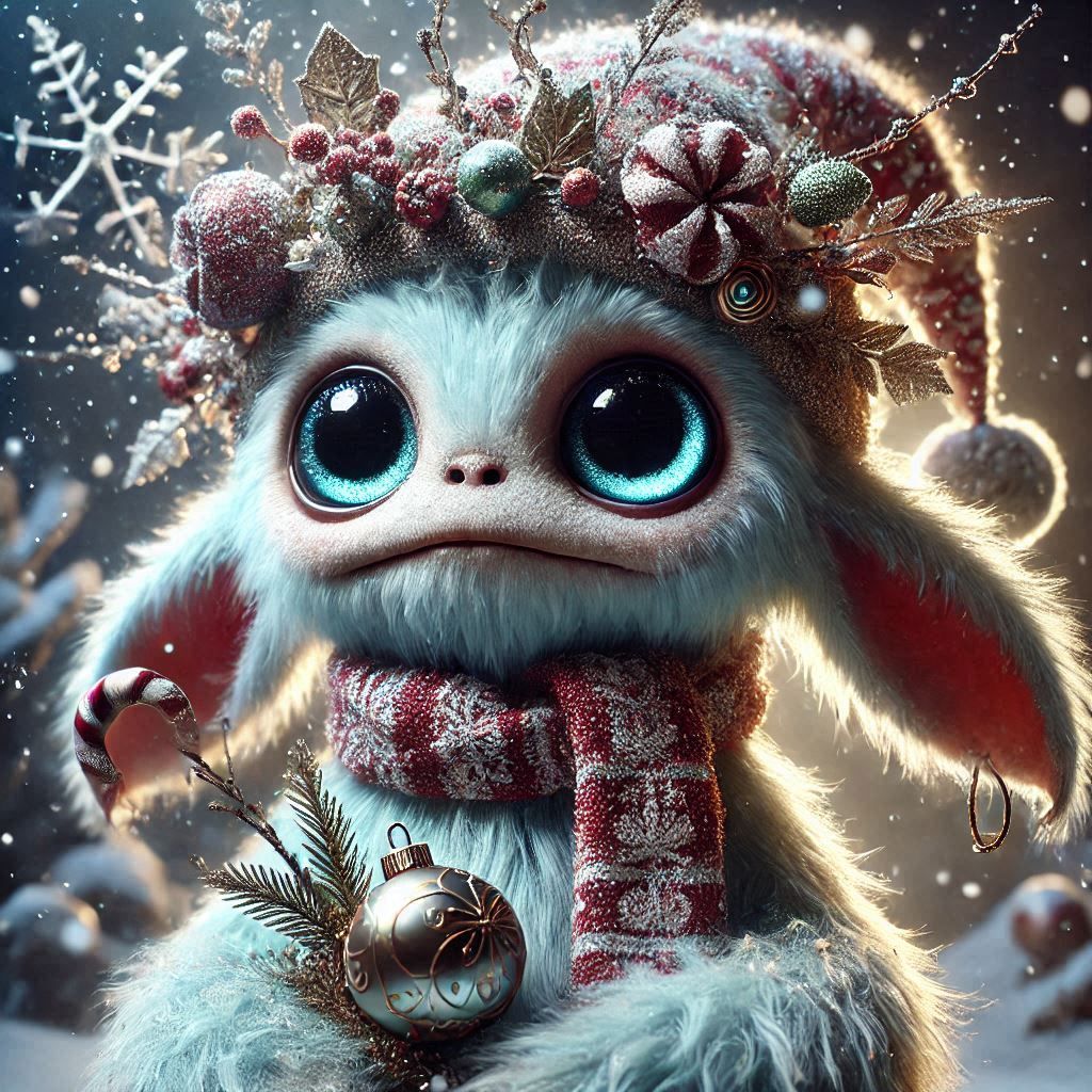 adorable fairy-tale fantasy creature portrait..