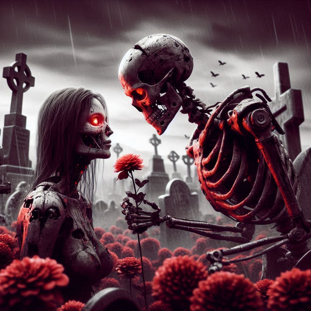 Skeleton robots fantasy