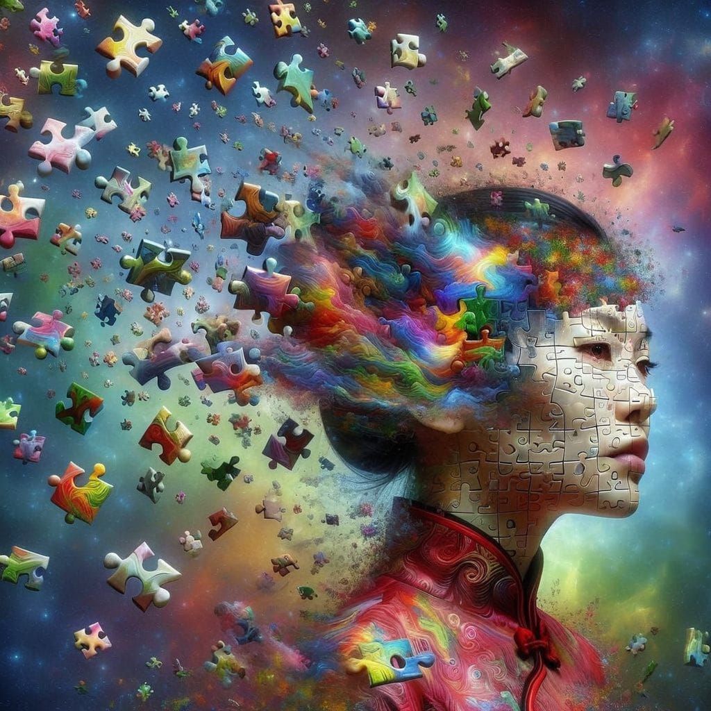 presence of mind 🧩  by @Magdalene