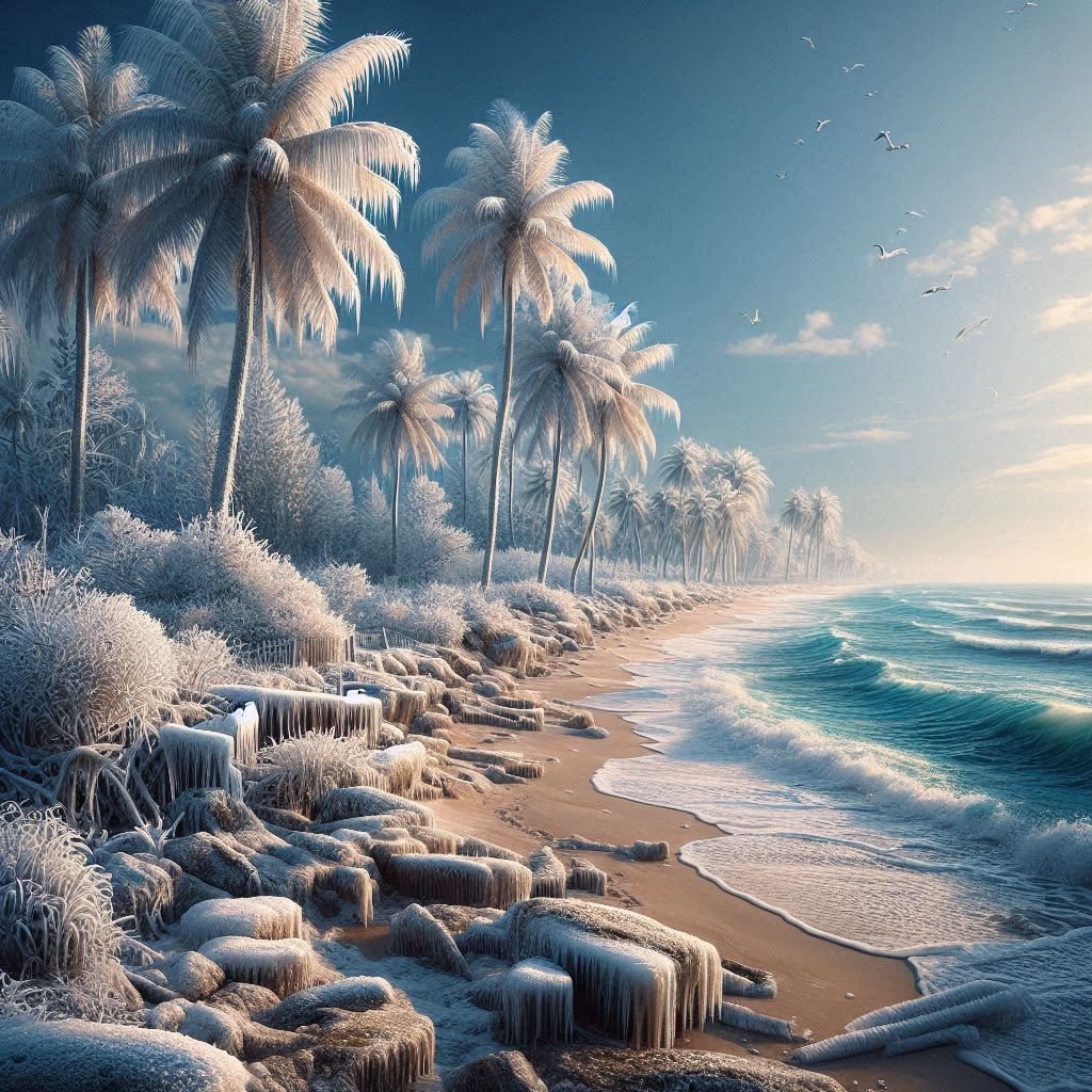 Blizzard in Florida